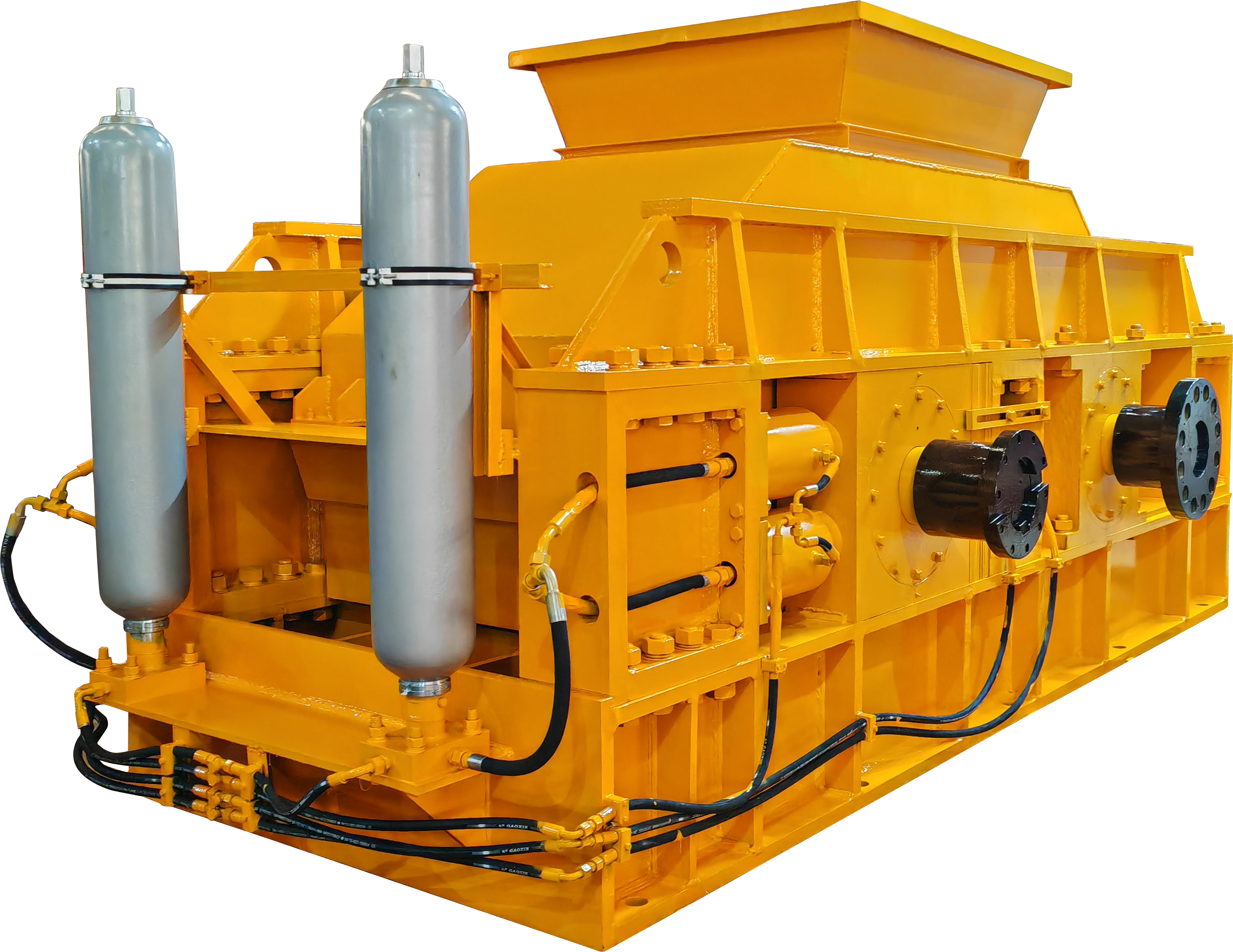 液压对辊破碎机